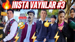 INSTA 2024 🔥VAYNLAR TOPLAMI🔥  boburmansurov mominlive mittivines ketadiyuu rek vaynlar [upl. by Derdle]