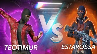 TEOTIMUR🇺🇿 vs ESTAROSSA🇹🇷 QONLI JANG 😱  tdm [upl. by Kendyl333]