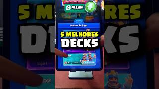 TOP 5 Decks Ranqueada 2v2 Clash Royale 👯‍♂️ clashroyale allanfranzotti clashroyaledicas [upl. by Glassco]