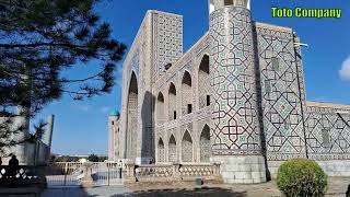 Registan Square Samarkand [upl. by Lesnah]