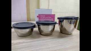 Tupperware Steel Containers [upl. by Navek]