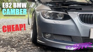 E46 Camber tops on an E92 BMW Will they work [upl. by Chaunce]