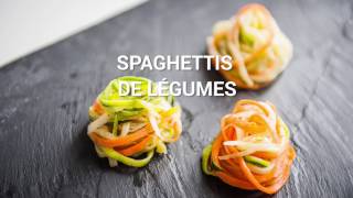 Spaghettis de légumes  FR [upl. by Fisken]