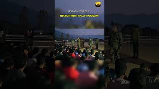 Kupwara Terriers Recruitment Rally at Panzgam Kupwara 🔥 indianarmy army shorts running [upl. by Ban]