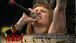 Walls Of Jericho  A Trigger Full Of Promises at Hellfest 2010 [upl. by Nale]