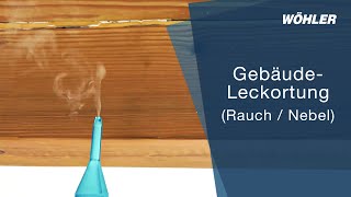 Gebäude Leckortung Nebelpistole  Rauchstifte [upl. by Lewan]