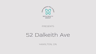 52 Dalkeith Ave  Hamilton  Ontario [upl. by Lentha]