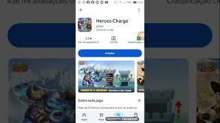 Heroes charge do início do jogo novo legendado em português para celular para andróide [upl. by Jarnagin250]