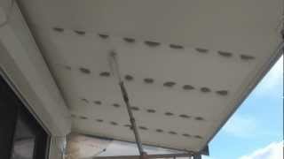 How To Paint Eaves  How to paint eave linings or soffits [upl. by Derayne]