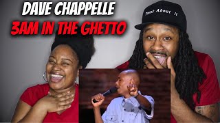 DAVE CHAPPELLE  3AM IN THE GHETTO  The Demouchets REACT Dave Chappelle [upl. by Dorri]