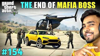 THE END OF MAFIA BOSS  GTA 5 GAMEPLAY 154  TECHNO GAMERZ GTA 5 154 [upl. by Nhabois]