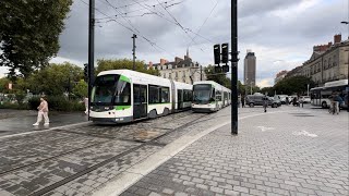 Tramway de Nantes Ligne 1 2 et 3 [upl. by Lenny]