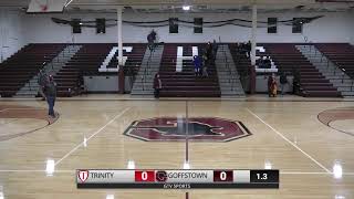 Boys Basketball Trinity  Goffstown  January 20 2021 [upl. by Selrhc444]