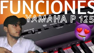 Yamaha P125 Piano digital como funciona [upl. by Carolle]