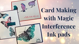 Create Card Making Magic with Interference Ink Pads [upl. by Secnirp393]