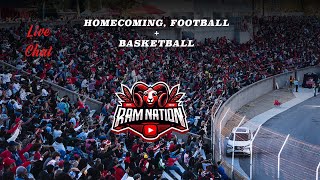 WSSU Ram Nation Live Homecoming Football  Basketball Talk [upl. by Eldora849]