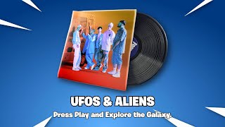 Fortnite  UFOS amp ALIENS Music Pack  Free Easylife Exclusive Song [upl. by Sterne536]