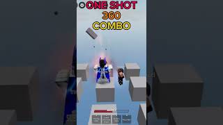 One shot 360 Combo  The Strongest Battlegrounds [upl. by Lennard]