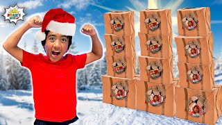 Ryans Super Smashed Box Challenge Holiday Edition [upl. by Bruning]