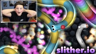 MY BIG LONG SNAKE 10000 MASS OMG  SLITHERIO wMorgz [upl. by Durstin662]