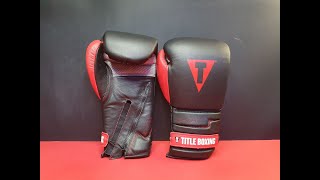 TITLE Boxing ZFLY Bag Gloves ReviewОбзор снарядных перчаток TITLE Boxing ZFLY размер Л [upl. by Nefets711]