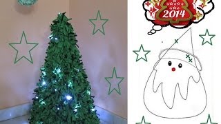 Árbol navidad en forma de cono [upl. by Egoreg128]