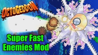 SUPER FAST EPIC ENEMIES MOD  Octogeddon Modded  Enhanced enemies [upl. by Leffen]