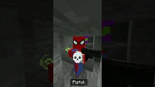 Minecraft SpiderMan spiderman minecraft shorts [upl. by Poul]