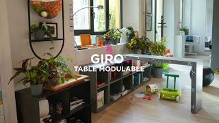 Table modulable GIRO  La Maison Convertible [upl. by Bradleigh]