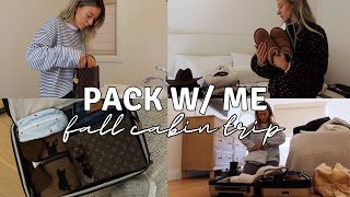 VLOG Pack amp prep for our Fall Cabin trip in Alberta [upl. by Nayd]