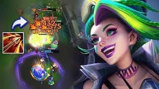 Wild Rift Jinx Reworked Runaans Hurricane so OP in Season 12 Patch 50 Pro Builds [upl. by Eedeed]