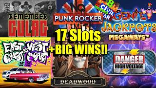 Slot Session With Kevin No4 Punk Rocker Super Genie Jackpots Megaways amp Much More  BIG WINS [upl. by Dafodil]