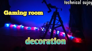 how to make rgb light for room decoration ideas।।how to make rgb light at home [upl. by Tserrof]