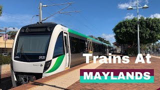 Trains at Maylands [upl. by Amairam428]