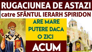 Rugaciunea Foarte Puternica adresata Sfantului Spiridon Mare Facator De Minuni [upl. by Remoh393]