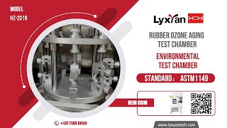 Rubber Ozone Resistance Aging Test Chamber [upl. by Krahling]