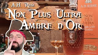 Exzellenter Rum  AH Riise Non Plus Ultra Ambre dOr Excellence im Geschmackstest [upl. by Huggins33]