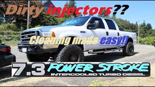 73 Powerstroke Injector cleaning the EASY way [upl. by Zimmermann]