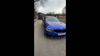 BMW G30 540i rwd stage 2 100200kmh [upl. by Westerfield]