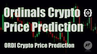 Ordinals crypto price prediction  ORDI crypto price prediction  NakedTrader [upl. by Nalahs]