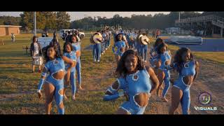 T4 Visuals  McKinley High Marching Band amp Pantherettes 2022 March in amp Out vs West Feliciana [upl. by Hung]