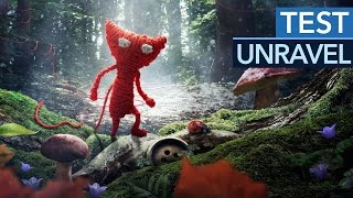 Unravel  Testvideo zum wolligen Rätselspaß Test  Review [upl. by Siladnerb]