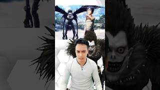 WHAT IF  DEATH NOTE JATUH DI DUNIA ATTACK ON TITAN ⁉️ shorts alurcerita storytelling [upl. by Luzader]