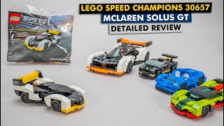 LEGO Speed Champions 30657 McLaren Solus GT polybag detailed review [upl. by Lamraj]