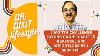 6th Diabetes reversal and Weight loss challenge Dr Dixit lifestyle [upl. by Aniraad166]