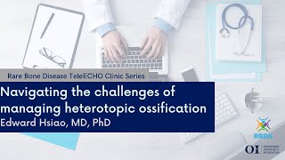 Navigating the challenges of managing heterotopic ossification [upl. by Eidnam]