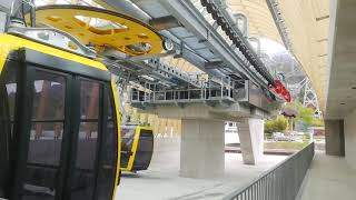 Die neue Talstation der Nebelhornbahn im Fahrbetrieb🚡😍  1  Seilbahn Doku [upl. by Sanson]