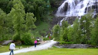 Scenic Fjords amp Waterfalls Flam shore excursion  Cunard [upl. by Gae]