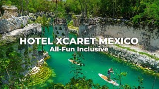 Hotel Xcaret Mexico Watch onemonth in the AllFun Inclusive Paradise  Cancuncom [upl. by Ardnaet]