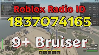 Bruiser Roblox Radio CodesIDs [upl. by Enirol]